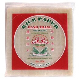 PAPEL ARROZ CUAD-22 CM TWIN...