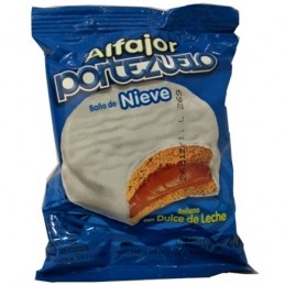 ALFAJOR DE NIEVE BLANCO...