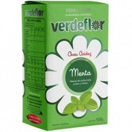 YERBA MATE MENTA VERDEFLOR...