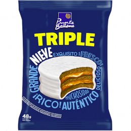 ALFAJOR TRIPLE NIEVE PUNTA...