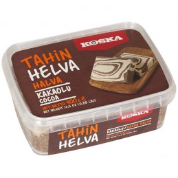 HALWA CON TAHINI Y CACAO...