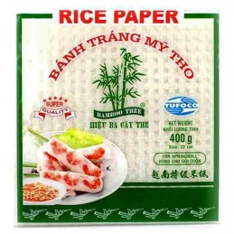 PAPEL DE ARROZ CUADRA.22CM...