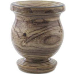 MATE DE MADERA LUSTRADA EL...